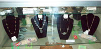Jewlery in gift shop