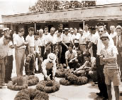 Men working at Sponge Exchange