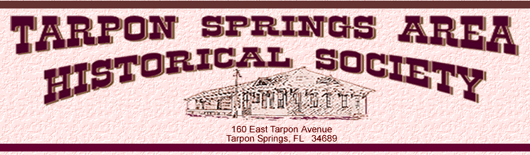 Tarpon Springs Historical Society Header